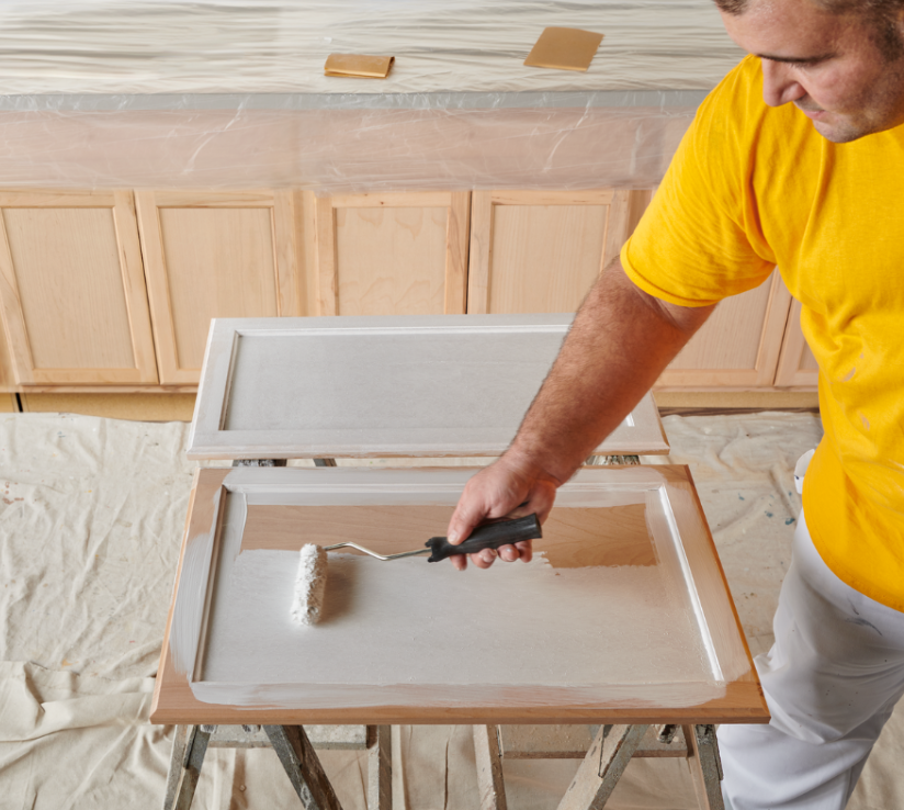 cabinet painting