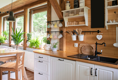 Cottage style kitchen